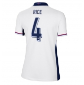 Maillot de football Réplique Angleterre Declan Rice #4 Domicile Femme Europe 2024 Manche Courte