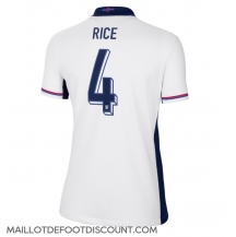 Maillot de football Réplique Angleterre Declan Rice #4 Domicile Femme Europe 2024 Manche Courte