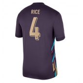 Maillot de football Réplique Angleterre Declan Rice #4 Extérieur Europe 2024 Manche Courte