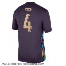 Maillot de football Réplique Angleterre Declan Rice #4 Extérieur Europe 2024 Manche Courte