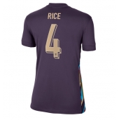 Maillot de football Réplique Angleterre Declan Rice #4 Extérieur Femme Europe 2024 Manche Courte