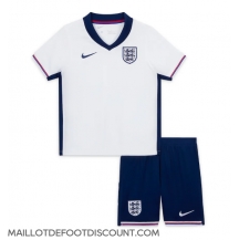 Maillot de football Réplique Angleterre Domicile Enfant Europe 2024 Manche Courte (+ Pantalon court)