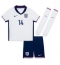 Maillot de football Réplique Angleterre Ezri Konsa #14 Domicile Enfant Europe 2024 Manche Courte (+ Pantalon court)