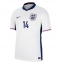 Maillot de football Réplique Angleterre Ezri Konsa #14 Domicile Europe 2024 Manche Courte