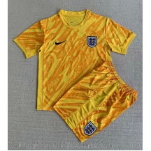 Maillot de football Réplique Angleterre Gardien de but Domicile Enfant Europe 2024 Manche Courte (+ Pantalon court)