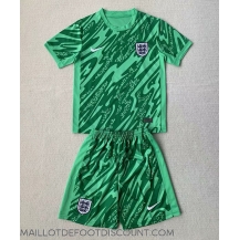 Maillot de football Réplique Angleterre Gardien de but Extérieur Enfant Europe 2024 Manche Courte (+ Pantalon court)