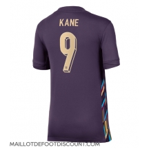 Maillot de football Réplique Angleterre Harry Kane #9 Extérieur Femme Europe 2024 Manche Courte