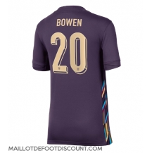 Maillot de football Réplique Angleterre Jarrod Bowen #20 Extérieur Femme Europe 2024 Manche Courte