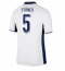 Maillot de football Réplique Angleterre John Stones #5 Domicile Europe 2024 Manche Courte