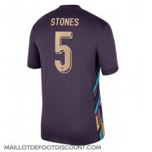 Maillot de football Réplique Angleterre John Stones #5 Extérieur Europe 2024 Manche Courte