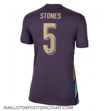 Maillot de football Réplique Angleterre John Stones #5 Extérieur Femme Europe 2024 Manche Courte