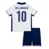 Maillot de football Réplique Angleterre Jude Bellingham #10 Domicile Enfant Europe 2024 Manche Courte (+ Pantalon court)