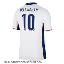 Maillot de football Réplique Angleterre Jude Bellingham #10 Domicile Europe 2024 Manche Courte