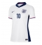 Maillot de football Réplique Angleterre Jude Bellingham #10 Domicile Femme Europe 2024 Manche Courte