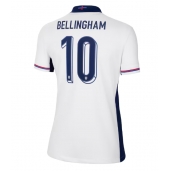 Maillot de football Réplique Angleterre Jude Bellingham #10 Domicile Femme Europe 2024 Manche Courte