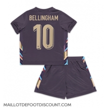 Maillot de football Réplique Angleterre Jude Bellingham #10 Extérieur Enfant Europe 2024 Manche Courte (+ Pantalon court)