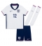 Maillot de football Réplique Angleterre Kieran Trippier #12 Domicile Enfant Europe 2024 Manche Courte (+ Pantalon court)