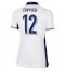 Maillot de football Réplique Angleterre Kieran Trippier #12 Domicile Femme Europe 2024 Manche Courte