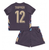 Maillot de football Réplique Angleterre Kieran Trippier #12 Extérieur Enfant Europe 2024 Manche Courte (+ Pantalon court)