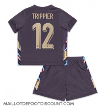 Maillot de football Réplique Angleterre Kieran Trippier #12 Extérieur Enfant Europe 2024 Manche Courte (+ Pantalon court)