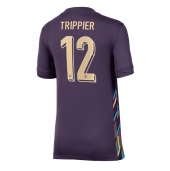 Maillot de football Réplique Angleterre Kieran Trippier #12 Extérieur Femme Europe 2024 Manche Courte