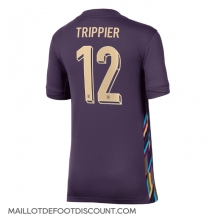 Maillot de football Réplique Angleterre Kieran Trippier #12 Extérieur Femme Europe 2024 Manche Courte