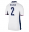 Maillot de football Réplique Angleterre Kyle Walker #2 Domicile Europe 2024 Manche Courte