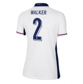 Maillot de football Réplique Angleterre Kyle Walker #2 Domicile Femme Europe 2024 Manche Courte