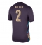 Maillot de football Réplique Angleterre Kyle Walker #2 Extérieur Europe 2024 Manche Courte