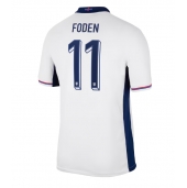 Maillot de football Réplique Angleterre Phil Foden #11 Domicile Europe 2024 Manche Courte