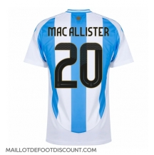 Maillot de football Réplique Argentine Alexis Mac Allister #20 Domicile Copa America 2024 Manche Courte