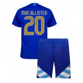 Maillot de football Réplique Argentine Alexis Mac Allister #20 Extérieur Enfant Copa America 2024 Manche Courte (+ Pantalon court)