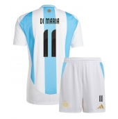 Maillot de football Réplique Argentine Angel Di Maria #11 Domicile Enfant Copa America 2024 Manche Courte (+ Pantalon court)