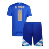 Maillot de football Réplique Argentine Angel Di Maria #11 Extérieur Enfant Copa America 2024 Manche Courte (+ Pantalon court)