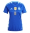 Maillot de football Réplique Argentine Angel Di Maria #11 Extérieur Femme Copa America 2024 Manche Courte