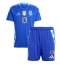 Maillot de football Réplique Argentine Cristian Romero #13 Extérieur Enfant Copa America 2024 Manche Courte (+ Pantalon court)