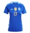 Maillot de football Réplique Argentine Cristian Romero #13 Extérieur Femme Copa America 2024 Manche Courte