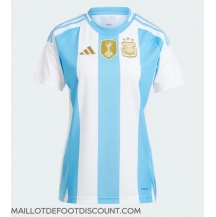 Maillot de football Réplique Argentine Domicile Femme Copa America 2024 Manche Courte