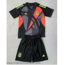 Maillot de football Réplique Argentine Gardien de but Domicile Enfant Copa America 2024 Manche Courte (+ Pantalon court)