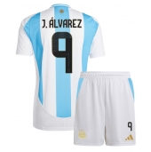 Maillot de football Réplique Argentine Julian Alvarez #9 Domicile Enfant Copa America 2024 Manche Courte (+ Pantalon court)