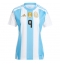 Maillot de football Réplique Argentine Julian Alvarez #9 Domicile Femme Copa America 2024 Manche Courte