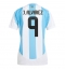 Maillot de football Réplique Argentine Julian Alvarez #9 Domicile Femme Copa America 2024 Manche Courte