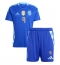 Maillot de football Réplique Argentine Julian Alvarez #9 Extérieur Enfant Copa America 2024 Manche Courte (+ Pantalon court)