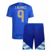 Maillot de football Réplique Argentine Julian Alvarez #9 Extérieur Enfant Copa America 2024 Manche Courte (+ Pantalon court)