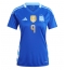 Maillot de football Réplique Argentine Julian Alvarez #9 Extérieur Femme Copa America 2024 Manche Courte