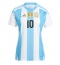 Maillot de football Réplique Argentine Lionel Messi #10 Domicile Femme Copa America 2024 Manche Courte