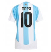 Maillot de football Réplique Argentine Lionel Messi #10 Domicile Femme Copa America 2024 Manche Courte