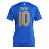 Maillot de football Réplique Argentine Lionel Messi #10 Extérieur Femme Copa America 2024 Manche Courte