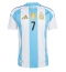 Maillot de football Réplique Argentine Rodrigo De Paul #7 Domicile Copa America 2024 Manche Courte