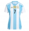 Maillot de football Réplique Argentine Rodrigo De Paul #7 Domicile Femme Copa America 2024 Manche Courte